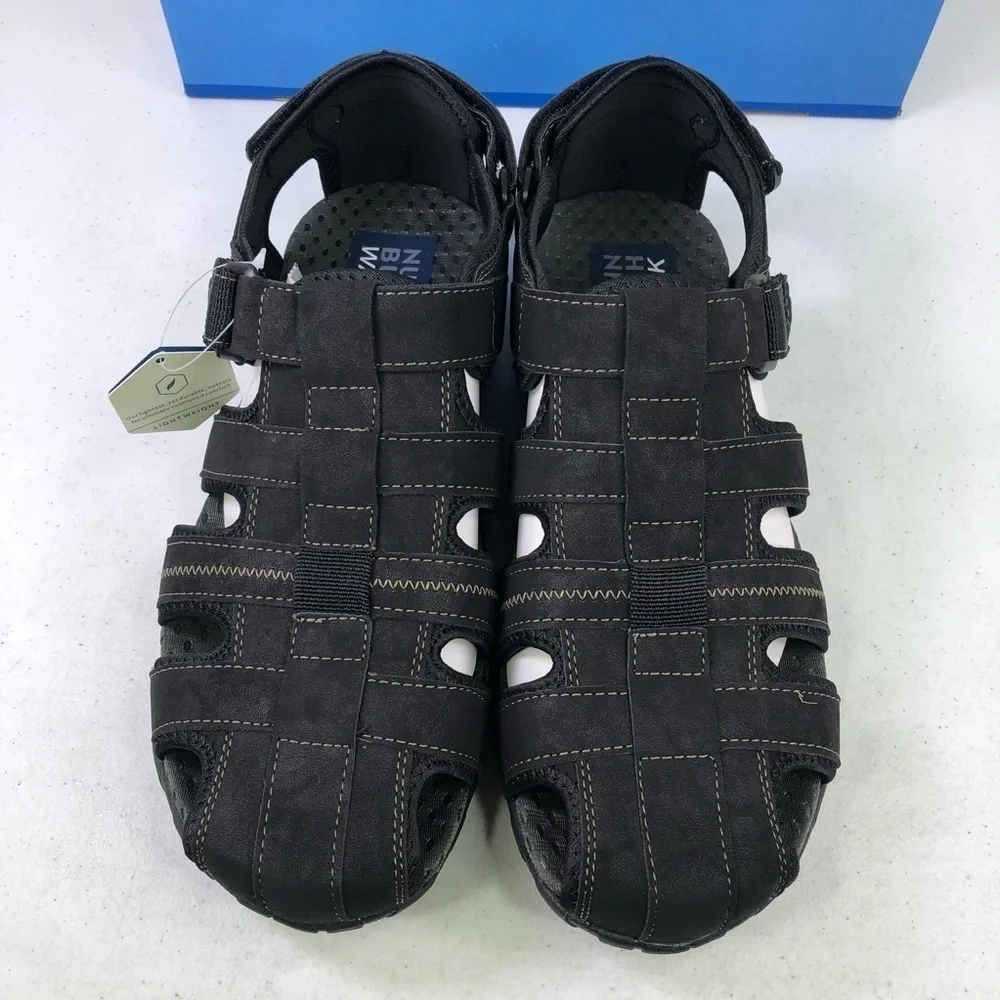 NUNN Bush RioBravo Black Strap Sandal Shoes